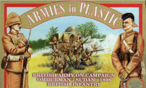ARMIES IN PLASTIC 5421 1/32 BRITISH ARMY ON CAMPAIGN OMDURMAN SUDAN 1898 16 FIGURES