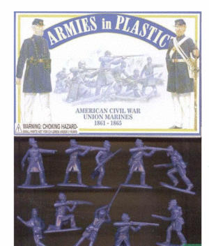 Armies In Plastic 5459 1/32 American Civil War - Union Marines 1861-1865 ACW