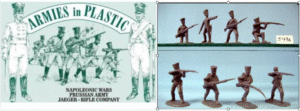 Armies in Plastic 5498 1/32 Napoleonic Prussian Army Jaeger Rifle Company