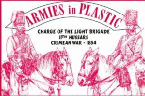 Armies In Plastic 5518 1/32 Crimean War Charge of the Light Brigade 11th Hussars 1854 5 TROOPERS
