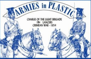 Armies In Plastic 5519 1/32 Crimean War Charge of the Light Brigade 17th Lancers 1854 5 TROOPERS