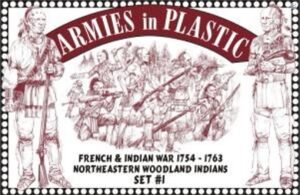 Armies In Plastic 5547 1/32 French & Indian War Woodland Indians Set 1