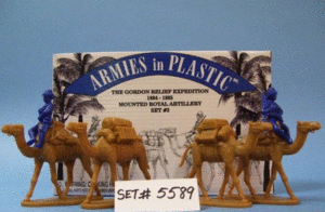 Armies In Plastic 5589 1/32 Gordon Relief Campaign 1880's Mounted Royal Artillery Set 3