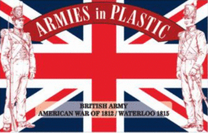 ARMIES IN PLASTIC 5617 1/32 Napoleonic Wars War of 1812 British Army Waterloo 1815