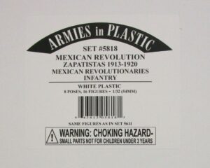 Armies in Plastic 1/32 Mexican Revolution Zapatistas Revolutionaries AIP5818B