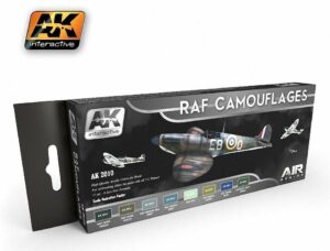 AK Interactive 8 x 17ml RAF Camouflages Colours Set 02010