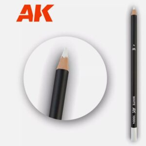 AK Interactive 10004 White - Weathering Watercolor Pencil