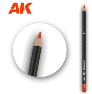 AK Interactive 10011 Light Rust - Weathering Watercolor Pencil