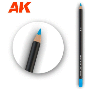 AK Interactive 10023 Light Blue - Weathering Watercolor Pencil