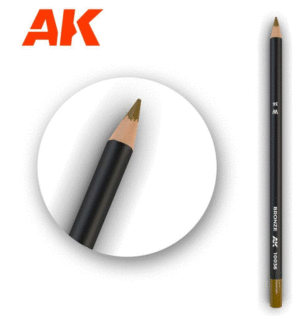 AK Interactive 10036 Bronze - Weathering Watercolor Pencil