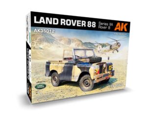 AK Interactive 35012 1/35 MODEL KIT Military Land Rover 88 Series IIA Rover