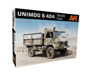 AK Interactive 35506 1/35 scale MODEL KIT UNIMOG 404 S Middle East