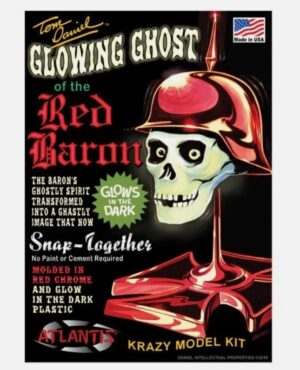 Atlantis AMCM6742  1/4 Ghost of the Red Baron Red Chrome - New