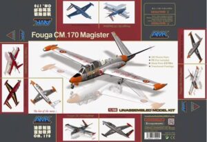 AMK AvantGarde 1/48 Fouga CM.170 Magister 88004