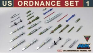 AMK Avantgarde 1/48 US Ordnance Set 1 AMK88E01