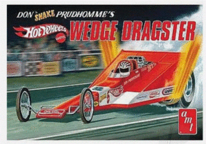 AMT 1049 1:25 Don "Snake" Prudhomme Wedge Dragster Hot Wheels Plastic Car Kit