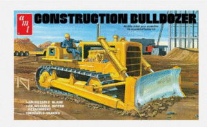 AMT 1086 1/25 Construction Bulldozer Plastic Model Kit