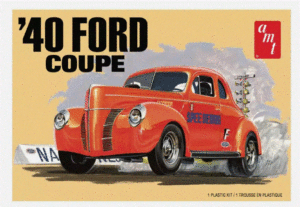 AMT 1141M 1/25 1940 Ford Coupe 2T  Model Kit