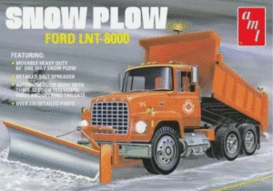 AMT 1178 1:25th scale Snow Plow Ford LNT-8000