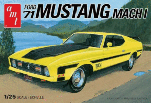 AMT 1262M 1/25 1971 Ford Mustang Mach I Plastic Kit