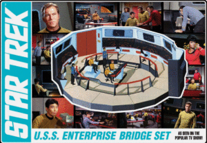 AMT 1270  1/32 STAR TREK U.S.S. ENTERPRISE BRIDGE MODEL KIT