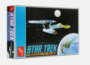 AMT 1296 1/650 Star Trek Classic U.S.S. Enterprise Model Kit
