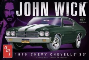 AMT 1453M 1/25 John Wick 1970 Chevy Chevelle SS  Scale Model Kit