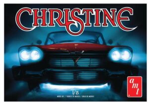 AMT 801M 1:25 Christine - 1958 Plymouth Belvedere-Red  Model Kit