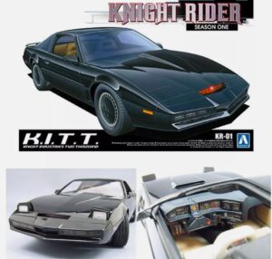 Aoshima 06320 1/24 Knight Rider Knight 2000 K.I.T.T. Season 1 Model Kit