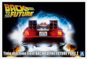 AOSHIMA 06436 1/24 TIME MACHINE BACK TO THE FUTURE PART I DEL.OREAN