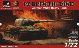 ARMORY MODELS 72201 1/72 Pz.VII Löwe - German WWII prototype tank