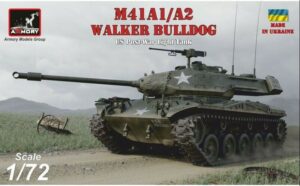 Armory 1/72 -M41A1/A2 Walker Bulldog US post-war Light tank 72412