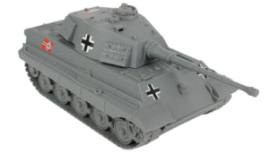 BMC 49999 1/32 WW2 Gray German King Tiger Toy Tank 88