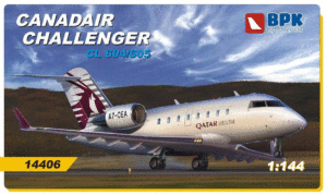 Big Planes Kits BPK14406 1:144 Canadair Challenger CL-604/605