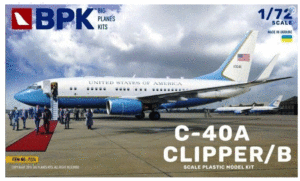 BIG PLANE KITS 7224 1/72 Boeing C-40A Clipper B New multimedia kit
