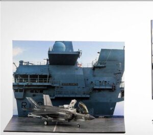 Coastal Kits 1/72 HMS Queen Elizabeth Base Background Set