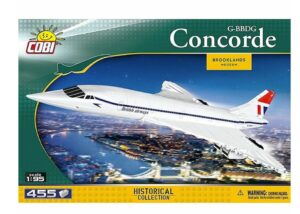 COBI 1917 1/95 Historical Collection G-BBDG Concorde Construction Kit 450pcs