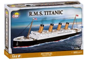 Cobi 1929 1/450 RMS Titanic 722 Premium Blocks Construction Toys