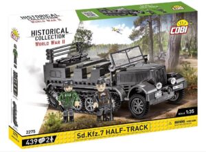 COBI 2275 1/35 Sd.Kfz.7 Is A German Artillery Tractor Toy Building Bricks