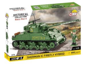 COBI TOYS 2276 1/35 Sherman IC Firefly Hybrid Tank
