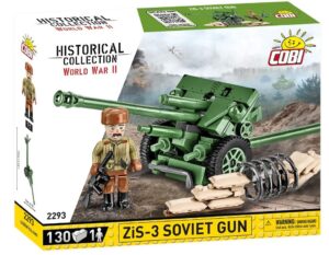 COBI 2293 1/35 Soviet WW2 ZIS - 3 Soviet Gun