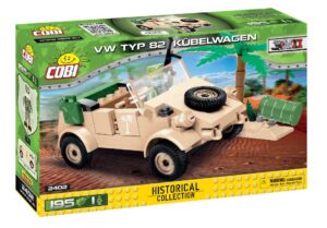 Cobi 2402 1/35 195pcs VW Type 82 Kubelwagen (DAK) Building Blocks