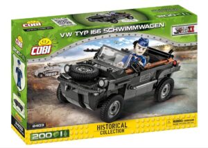 COBI 2403 1/35  WW2 VW TYPE 166 FLOAT CAR AMPHIBIOUS VEHICLE 200 PARTS