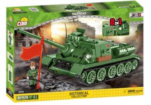 COBI TOYS 2541 1/35 SU-100 - RUSSIAN Self Propelled Gun BRICK MODEL SOVIET STORM