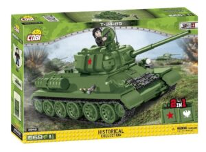COBI TOYS 2542 1/35 RUSSIAN T-34/85 TanksBuilding Bricks SOVIET STORM