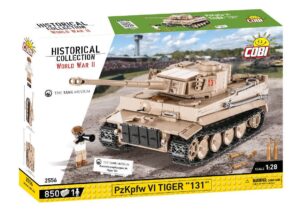 COBI TOYS 2556 1/28 Pzkpfw VI Tiger Ausf. H The Tank Museum Brick Model