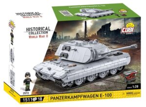 COBI 2572 1/28 WW2 German Panzerkampfwagen E - 100 Heavy Tank