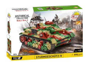 COBI 2576 1/28 Sturmgeschutz IV HC WWII 1:28 Brick Model Tank 952pcs
