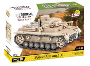 Cobi 2712 1/48 292pcs Panzer III Ausf. J Tank - Building Blocks - WWII
