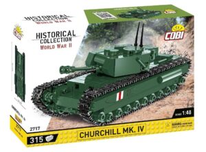 Cobi 2717 1/48 315pcs  Churchill Mk.IV Tank - Building Blocks - WWII